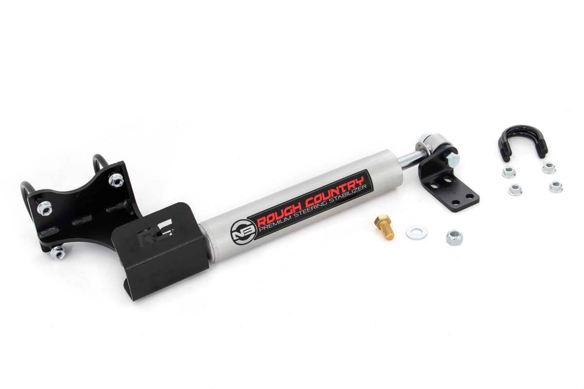 Jeep Wrangler Steering Stabilizer - Rough Country - N3 - '07-'18